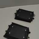 WONNIE Car Tablet Holder, Upgraded iPad Holders for Car Mount Headrest, iPad Mount Back Seat for Kids with Anti-Slip Strap, Silicone Holding Net/Fits All 7-12.9'' Tablets, 2 Pack