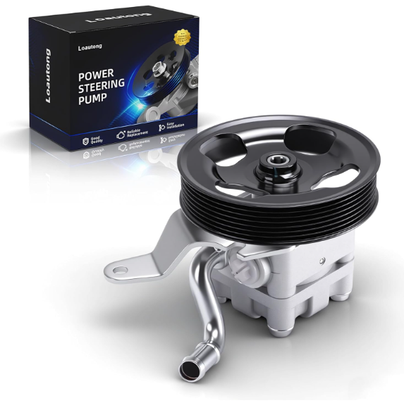 Daysyore Power Steering Pump 21394 Fits for Infiniti EX35 EX37 FX35 FX37 G35 G37 M35 Q40 Q50 Q60 Q70 Q70L QX50 QX70 V6 3.5L 3.7L Power Assist Pump, Replace OE 491101CB0A, 491101CB0B