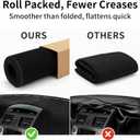 Dash Cover Fit for 2019-2021 Chevy Silverado/GMC Sierra 1500 2500HD 3500HD, Dashboard Cover Sun Shade Pad Custom Fit Dash Mat Protects Dashboard from UV, Cracks & Fading, Black