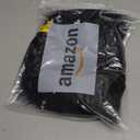 Faux Fur Headband for Women Elastic Fuzzy Thick Earmuffs Winter Headwrap Ear Muffs Furry Ear Warmers Cold Weather (Black)