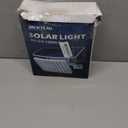 1000 Lumen 299 LED Solar Dusk to Dawn Light Outdoor JACKYLED Solar Powered Spotlight with 4000mAh Battery Outside Waterproof Wall Mount Security Light for Porch Storage Room Patio Shed (White, 2-Pack)