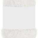 PATIKIL 1 Skeins 109 Yards Scrubbie Yarn, Sparkle Yarn Polyester Scrubbie Sparkle Glass for Dishcloths Crocheting Knitting Blanket Rug Sweater Scarf Hat, White