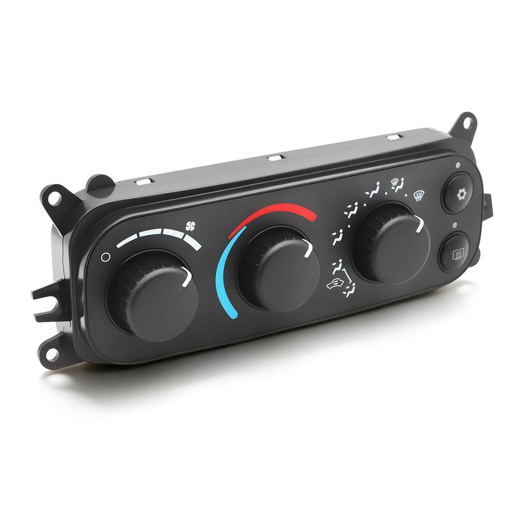 Front HVAC A/C Climate Control Module Compatible with Ram 1500 2500 3500 Dakota 2001-2005 Conditioning Heater Panel Switch Replace 599-212 55055905AA 55055905AD 55055905AE 55055905AF