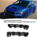 Front Bumper Bracket, Durable Plastic Replacement, Bumper Mount for Left Right Installation for 2015-2021 Vehicle Owners DIY Mechanics Home Repair