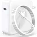 Charger Replacement for MacBook Pro 100W, USB C Fast Charger for MacBook Pro 16, 15, 14, 13 Inch, MacBook Air 13 Inch, iPad Pro 10.9,11 Inch and iPad Air 10.9 inch(2020) Works with Type-C Power Supply