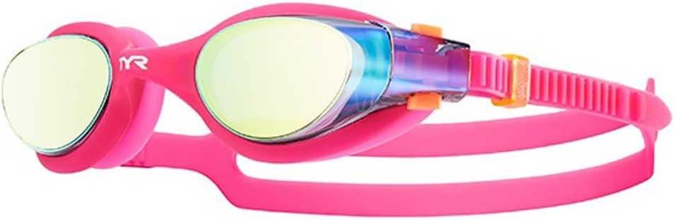 TYR Junior Vesi Googles (One Size, Gold/Pink)