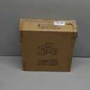 Phosphor 6 PCS Glass Hurricane Candle Holder, Black Glass Candle Holder for Wedding Party Christmas Or Home Decor