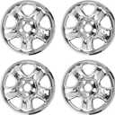 16" Wheel Skins for 2012-2016 Honda CR-V, Snap-On Hubcaps, ABS Alloy Wheel Covers, Durable Replacement Rim Covers, Set of 4