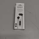Sony MDREX15AP In-Ear Earbud Headphones with Mic, Black (MDREX15AP/B)