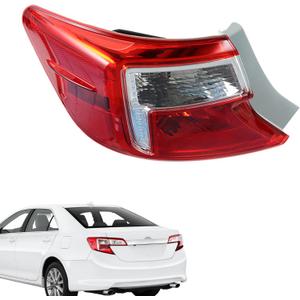 Tail Light Assembly Brake Lamp Left Driver Side Replacement for Camry 2012 2013 2014
