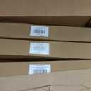 LazBlinds No Tools No Drill Cordless Zebra Blinds for Windows, Dual Layer Light Control for Day and Night, Light Filtering Privacy Roller Blinds and Shades for Home, 21" W x 72" H, White