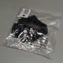 OYOANGLE Women's V Neck Ribbed Knit Tank Bodysuit Top Low Cut Fitted Bodysuits Leotard (Black), S