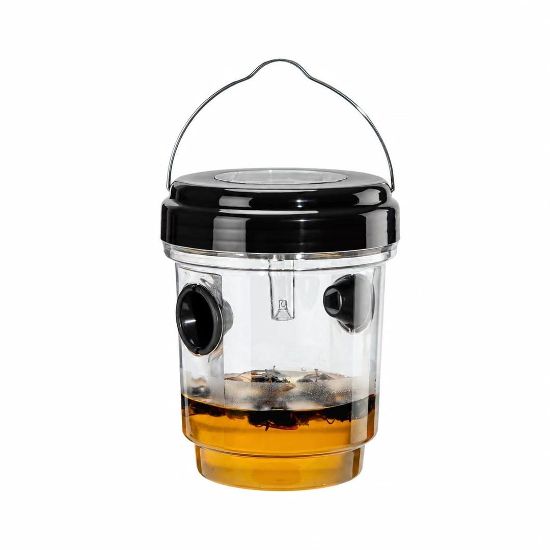 2 x 1pc Wasp Traps Outdoor Hanging, Solar Bee Traps for Outside, Carpenter Bees