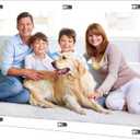 2 x DoubleFill 1 Pack Extra Large Frameless Floating Acrylic Frame Wall Mount Magnetic Acrylic Picture Frames with Chrome Standoffs Double Panel Floating Frame for Photo Poster Display (24 x 36 Inch)