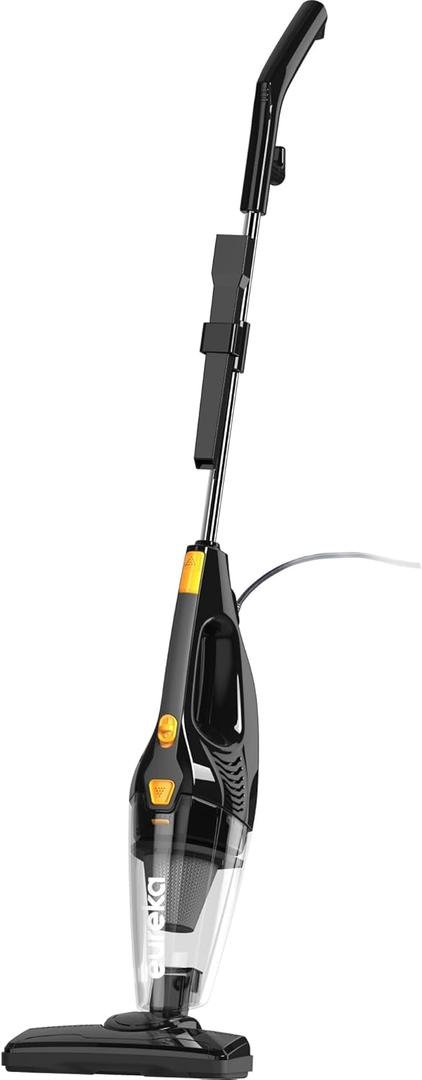EUREKA 3-in-1 Swivel Lightweight Stick Vacuum, Black/Gray