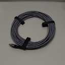 Highwings Long HDMI Cable 30FT, High Speed 18Gbps 2.0 Braided Cord-Supports (4K 60Hz HDR,Video Ultra HD 4K 3D HDCP 2.2 ARC-Compatible with PS4/3 Roku TV/HDTV/PS5/Blu-ray (Grey)