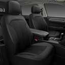 Skechers Car Seat Covers,GOGA Mat Oxford Cloth Seat Covers,Waterproof Car Seat Covers Front Seats,Automotive Universal Fit Seat Cover for Most Cars, Suvs, Trucks,Black