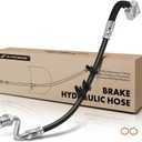 A-Premium Rear Passenger Brake Hydraulic Hose Compatible with Ford and Mercury Models - Freestar 2006-2007 3.9L 4.2L, Monterey 2006-2007 4.2L - Replace# 6F2Z2282AR