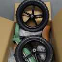 KRIDDO Toddler Balance Bike 2 Year Old, Kids Balance Bike for 2-5 Years Old, Dual Bearing for Smoother Riding, Adorable Plate, Adjustable Seat and Handlebar, Toddler Bike Gifts Age 2-3, Green