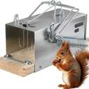 Squirrel Traps, Outdoor Heavy-Duty Squirrel Traps, Rodent Trap for Patios, Squirrel Trap for Outdoor Use, Garden Use