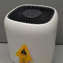 Air Purifiers for Home with H13 True HEPA Filter Up to 1076 Ft² for Pet Hair, Odors, Pollen, Smoke, Compact Air Cleaner with 3 Speeds, Timer, Aroma Quiet 360°Intake Filter, White