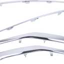 4Pcs Front Left Right Upper Lower Bumper Grille Molding for Mitsubishi