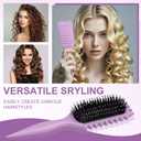 Candy Brush,Curly Hair Brush,Curl Defining Brush,Shaping and Defining Curls for Women Hair Brush for Combing and Shaping,Reduce Pulling and Curl Separation For Defined Curls(Purple)