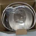 2 Pcs Elevated Cat Bowls - for Small Cats/Dogs, 5.9" Indoor Stainless Steel Raised Cat Dishes for Food and Water,15 Tilted Anti-Vomiting Dog Bowl, Whisker Friendly, Spine Friendly