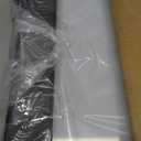 Clear Acrylic Dog Playpen Indoor, Black, 24" H, 8 Panels