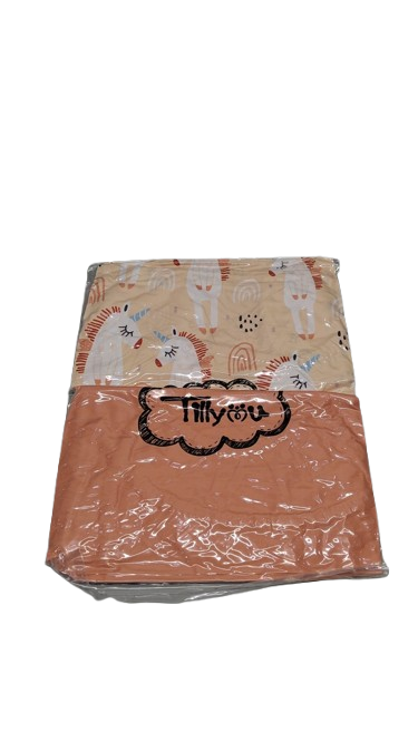 TILLYOU Baby Crib Sheets for Boys Girls, Super Soft Toddler Bed Sheets, 2 Pack Sheets for Standard Crib Mattress 28x52in, Blue Clouds and Stars