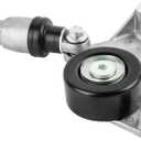 PHILTOP Belt Tensioner Pulley Assembly 89056024 Fit For tC 2006-07 2009-2010, Camry 2002 2004-2006, Highlander 2003-2007, RAV4 2002-2005, Solara, Automatic Drive Belt Tensioner Assembly with Pulley