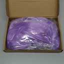 PLULON Purple Bob Wig and Sunglass Set, Neon Short Bob Wig Sunglass Pack Costume Colorful Cosplay Hairpieces for Bachelorette Neon Party Favors, Halloween Decorations