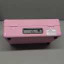 Portable Record Player with Bluetooth 3 Speed Turntable Built in Rechargeable Battery Vintage Suitcase Design with RCA Line Out and Aux in (Pure Pink)