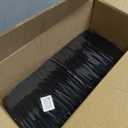 Fuxury Black Bubble Mailers 4x8" 200 Pack Waterproof Padded Envelopes Self Seal Bubble Envelopes Usable Size 4x7" Padded Mailers for Small Business Shipping Envelope Mailers