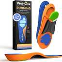 Welnove Running Insoles for Men & Women: Sports Insoles with Enhanced Shock Absorption for Basketball, Pickleball - Lightweight Design Boosts Performance for Athletes - Insoles for Standing All Day, Blue (XL: Men's 10-13 | Women's 12-14)