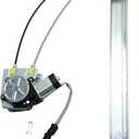 JC Whitney Window Regulator Compatible with 2002-2006 Jeep Liberty for Models with One-Touch Switch Rear, Driver Side JJ491708