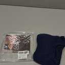 SUUKSESS Cloud Cashmere Women Boat Neck Fitted Long Sleeve Shirt Basic Knit Tops, L, Dark Blue