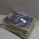 Kolldenn 30 Pcs Thank You Gift Bags with Handles 10.2 x 7.1 x 3.2 Inch Elegant Party Favor Bags with Ribbon Bow for Wedding Bridal Birthday Bridesmaid Holiday Party Supplies(Navy Blue)