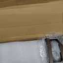 Suclain Stainless Steel Coffee Grounds Canisters with Shelf 3 x 50oz Sugar Coffee Bean Storage Container with Airtight Threaded Lid, Glass Window, Scoop Kitchen Storage Jar Set for Bar Creamer Nut Tea