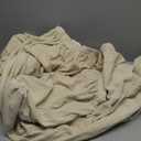 H.VERSAILTEX Stretch Sofa Covers for 3 Cushion Couch Covers Sofa Slipcovers for Living Room Feature Thick Checked Jacquard Fabric with Elastic Bottom, Sofa Large - Natural