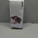 Cervical Neck Pillow for Pain Relief Sleeping, Contour Memory Foam Pillows, Ergonomic Side Sleeper Pillows for Adults, Cooling Orthopedic Neck Support Pillow for Back Stomach Sleepers (King Size, Grey&white-grid)