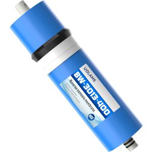 Reverse Osmosis Membrane 400 GPD 3013-400 RO Drinking Water Filter Replacement Fits Standard for Under Sink RO Drinking Water Filter Filtration Purifier System