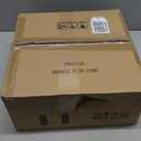 24.5" Black Lamps Set of 2, Modern Table Lamps for Living Room with USB C+A Ports, Creative Stripe Touch Lamps for Nightstand, 2 Bulbs Included