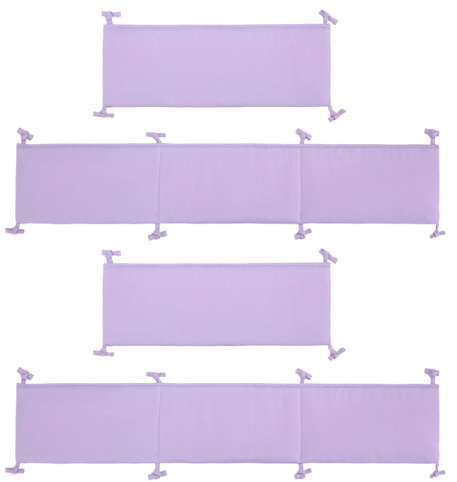 Brand BELSDEN, 4 Pieces Configuration, Fits the Crib as Needed 