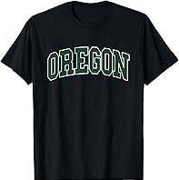 Oregon - Throwback Design - Classic T-Shirt,S