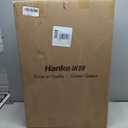 Hanke 26 Inch Large Luggage Suitcase Top Opening Aluminum Frame Travel Luggage Hard Shell Suitcases with Wheels for Woman Men.(Ivory white)