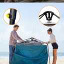KingCamp Instant Shower Tent, Portable Superior Stable Privacy Shelter, Large Room Outdoor Toilet Tent with Floor for Beach, Camping & Hiking, Setup in Under 60s