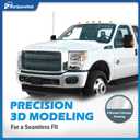 Headlights Assembly with Bulbs for 2011-2016 Ford F250 F350 F450 F550 Super Duty Headlamp Replacement Driver & Passenger Side