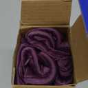 MIULEE Pack of 2, Velvet Soft Solid Decorative Square Throw Pillow Covers Set Cushion Cases Pillowcases for Sofa Bedroom Car18 x 18 Inch 45 x 45 Cm (Eggplant Purple)