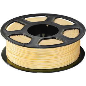 PETG Filament 1.75 mm, 3D Printer Filament, 1 kg(2.2 lbs), Dimensional Accuracy Probability +/- 0.03 mm, fits Most FDM Printers (Cream Yellow)